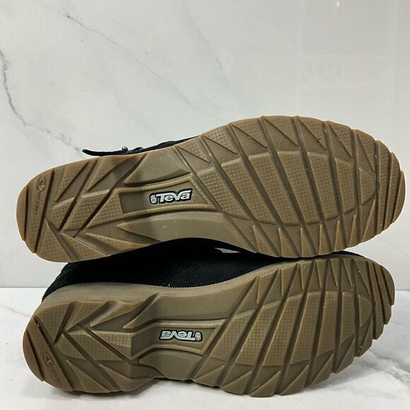 TEVA Delavina Suede Leather Ankle Boots - Picture 4 of 5